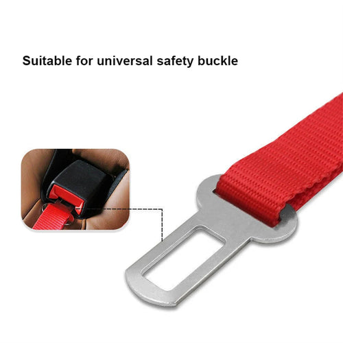 Adjustable Pet Car Safety Belt – Universal Fit for Dogs & Cats