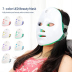 LED Facial Mask – 7 Color Light Therapy for Skin Rejuvenation & Anti-Aging
