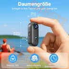 Mini 4K Action Camera – Waterproof Body Cam with WiFi & Night Vision