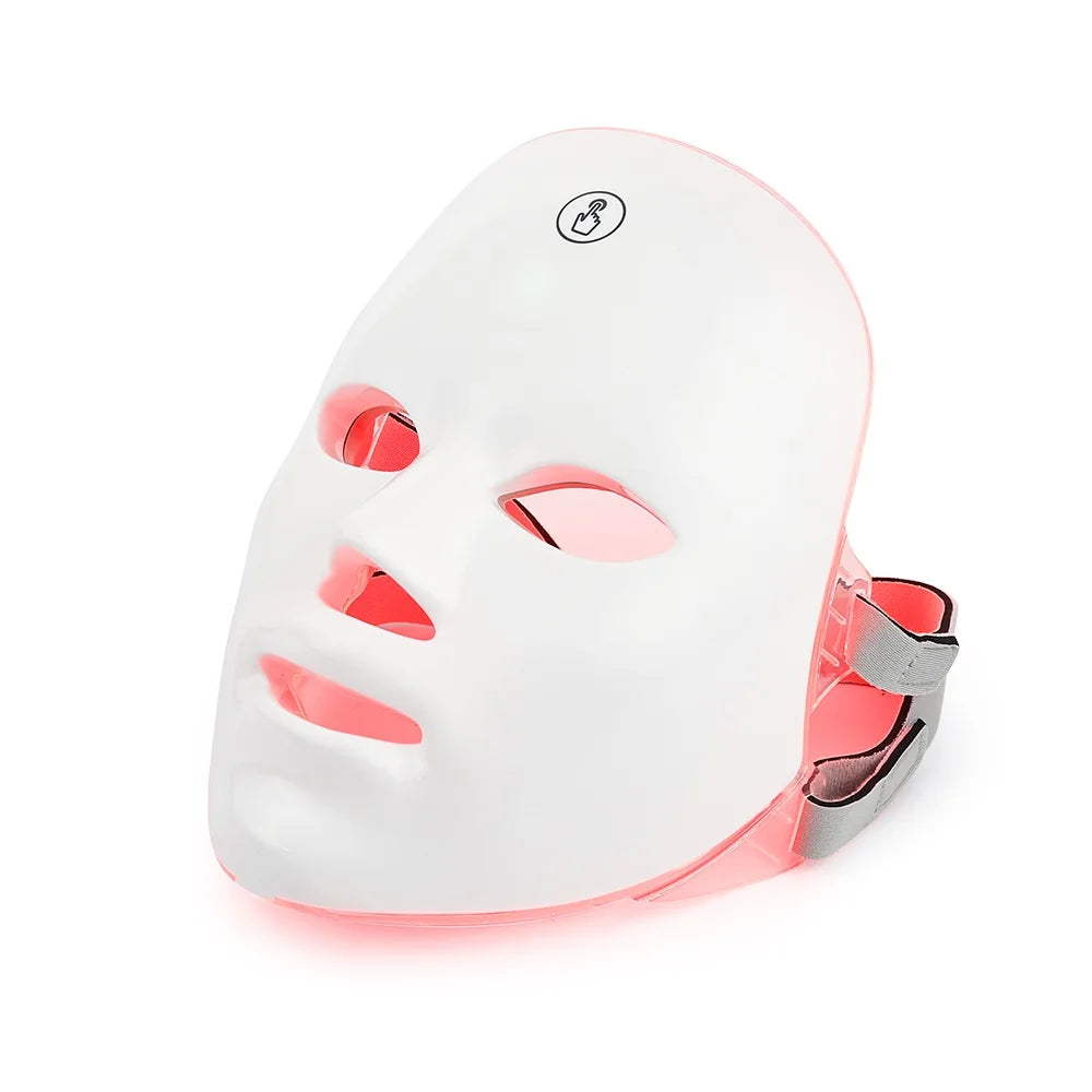 LED Facial Mask – 7 Color Light Therapy for Skin Rejuvenation & Anti-Aging