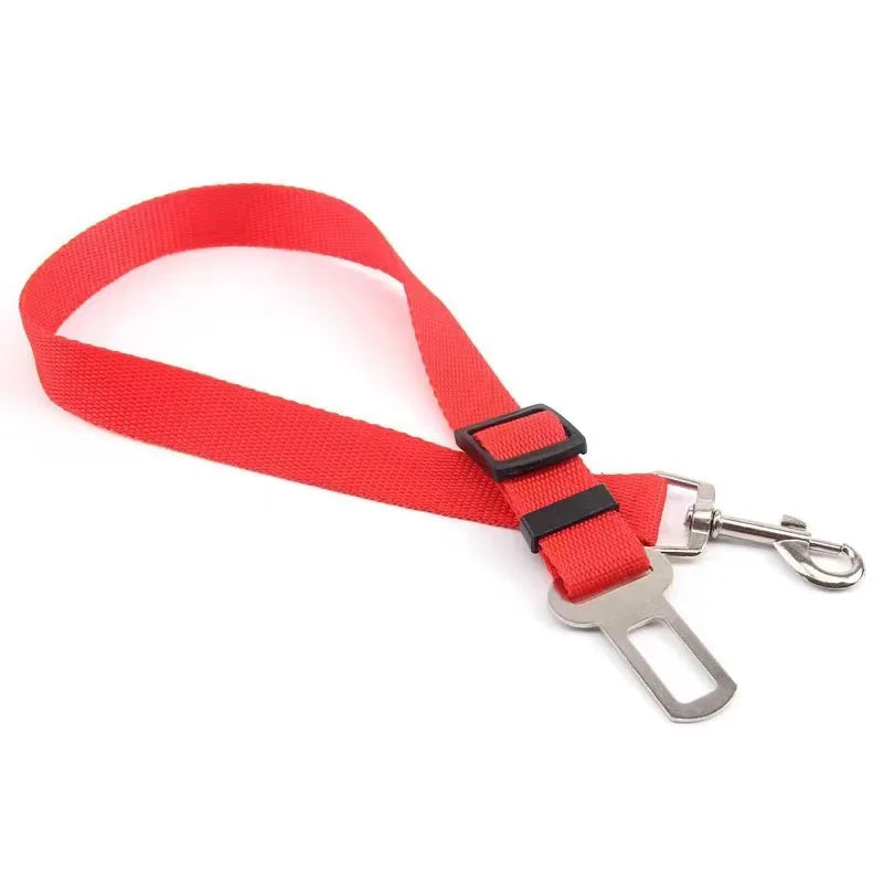 Adjustable Pet Car Safety Belt – Universal Fit for Dogs & Cats