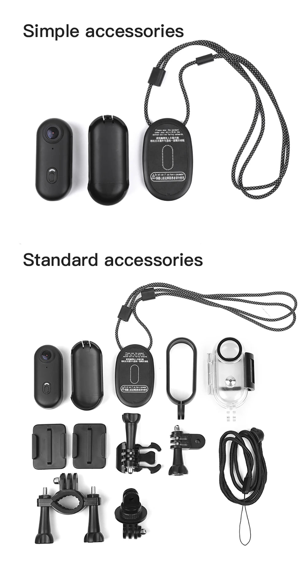 Mini 4K Action Camera – Waterproof Body Cam with WiFi & Night Vision