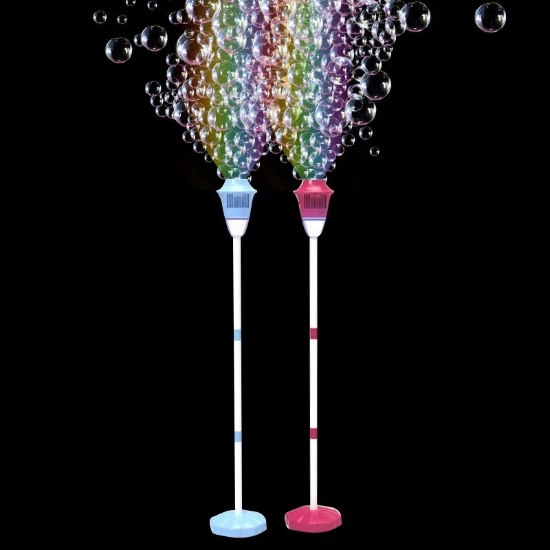 Bubble Machine with Light – Automatic Bubble Toys for Kids