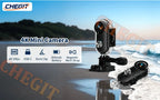 Mini 4K Action Camera – Waterproof Body Cam with WiFi & Night Vision
