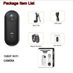 Mini 4K Action Camera – Waterproof Body Cam with WiFi & Night Vision