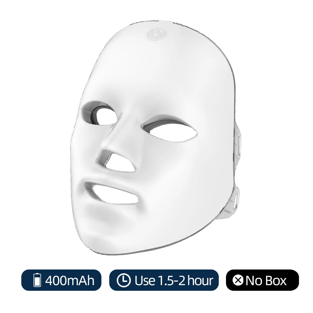LED Facial Mask – 7 Color Light Therapy for Skin Rejuvenation & Anti-Aging