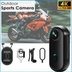 Mini 4K Action Camera – Waterproof Body Cam with WiFi & Night Vision