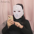 LED Facial Mask – 7 Color Light Therapy for Skin Rejuvenation & Anti-Aging